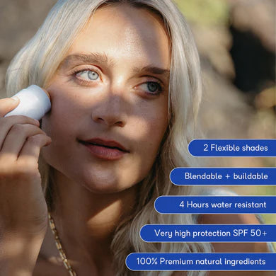 Butta Block Mineral Tinted SPF50+ Sunscreen Balm