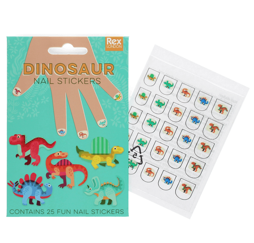 Rex London Child Nail Stickers - Dinosaurs