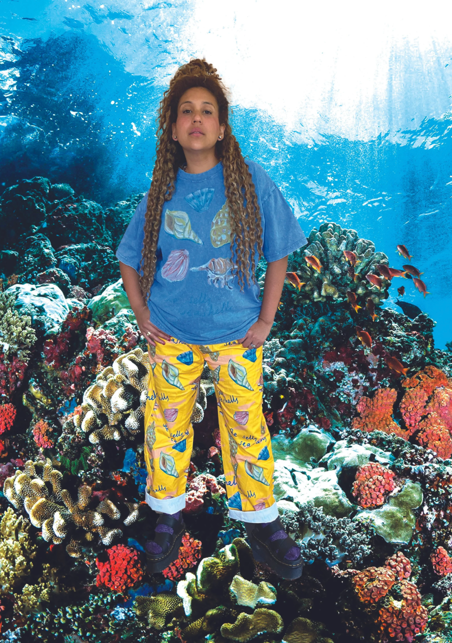 Organic Cotton Short Sleeve Tee - Seashells