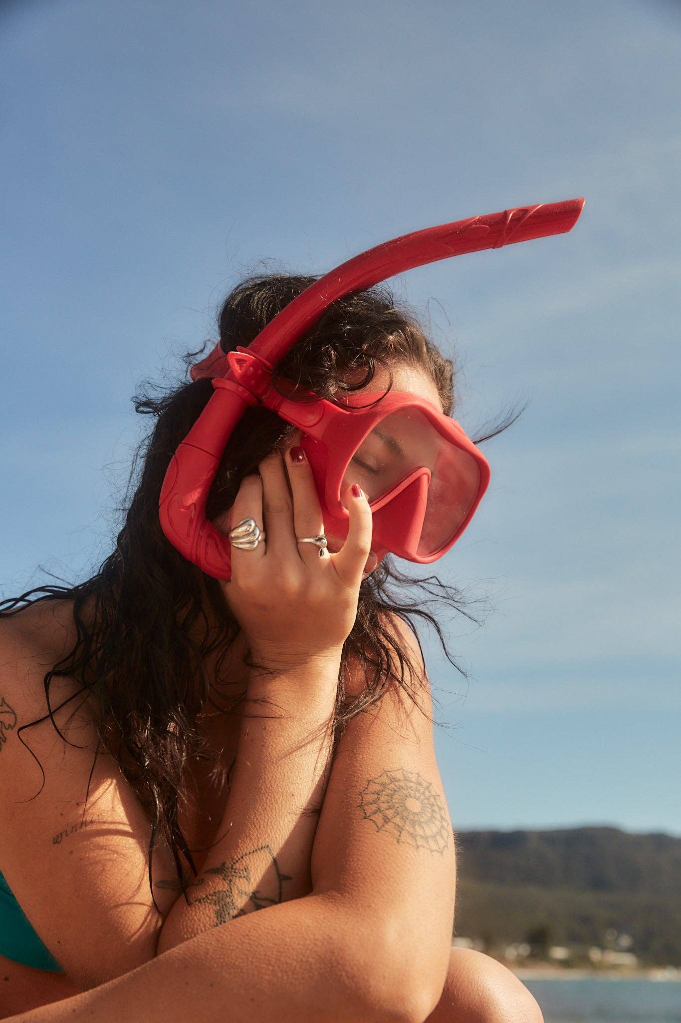 Sublime Classic Snorkel Set - Red