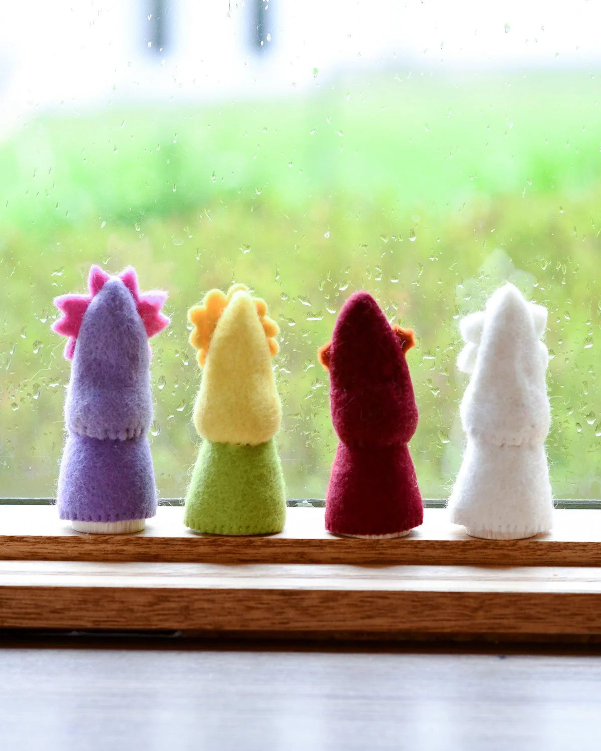 FOUR SEASONS PEG DOLLS SET - SPRING, SUMMER, AUTUMN AND WINTER
