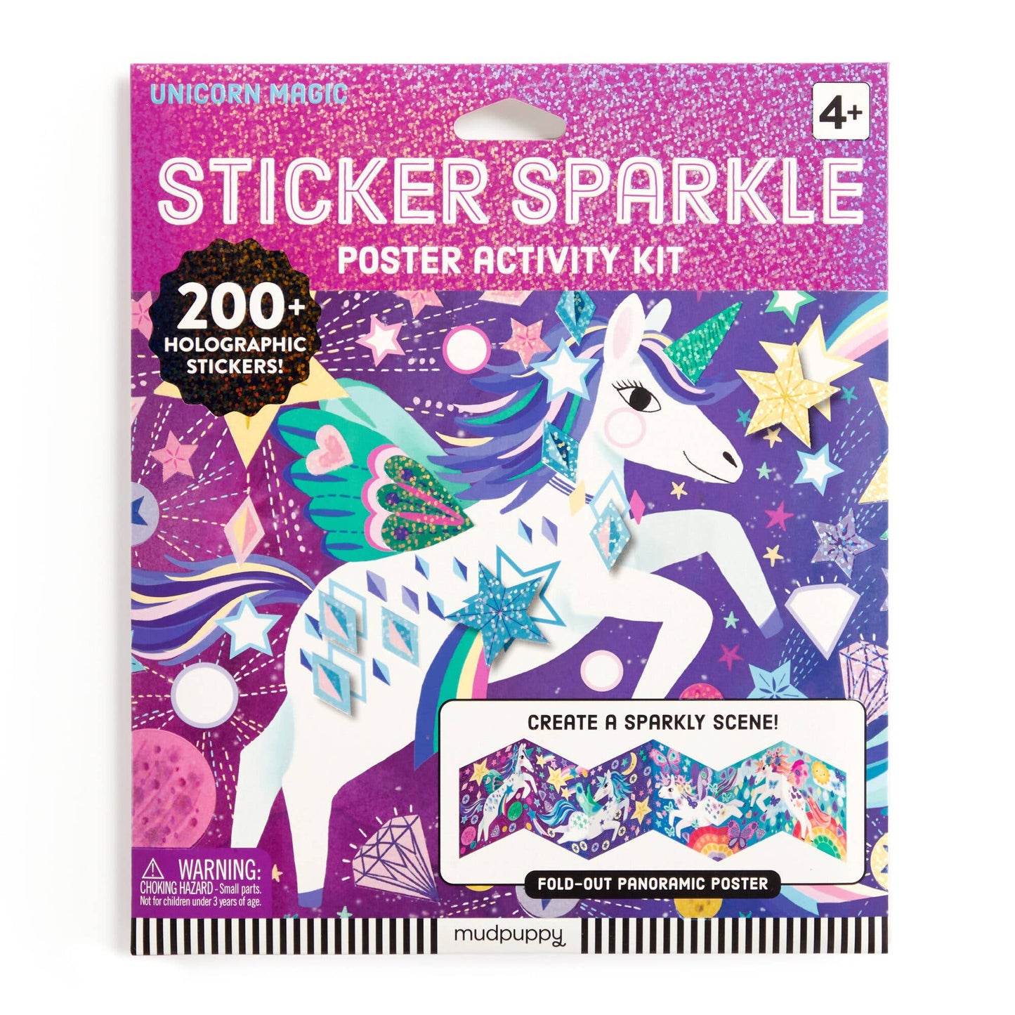 Sticker Sparkle Poster Kit - Unicorn Magic