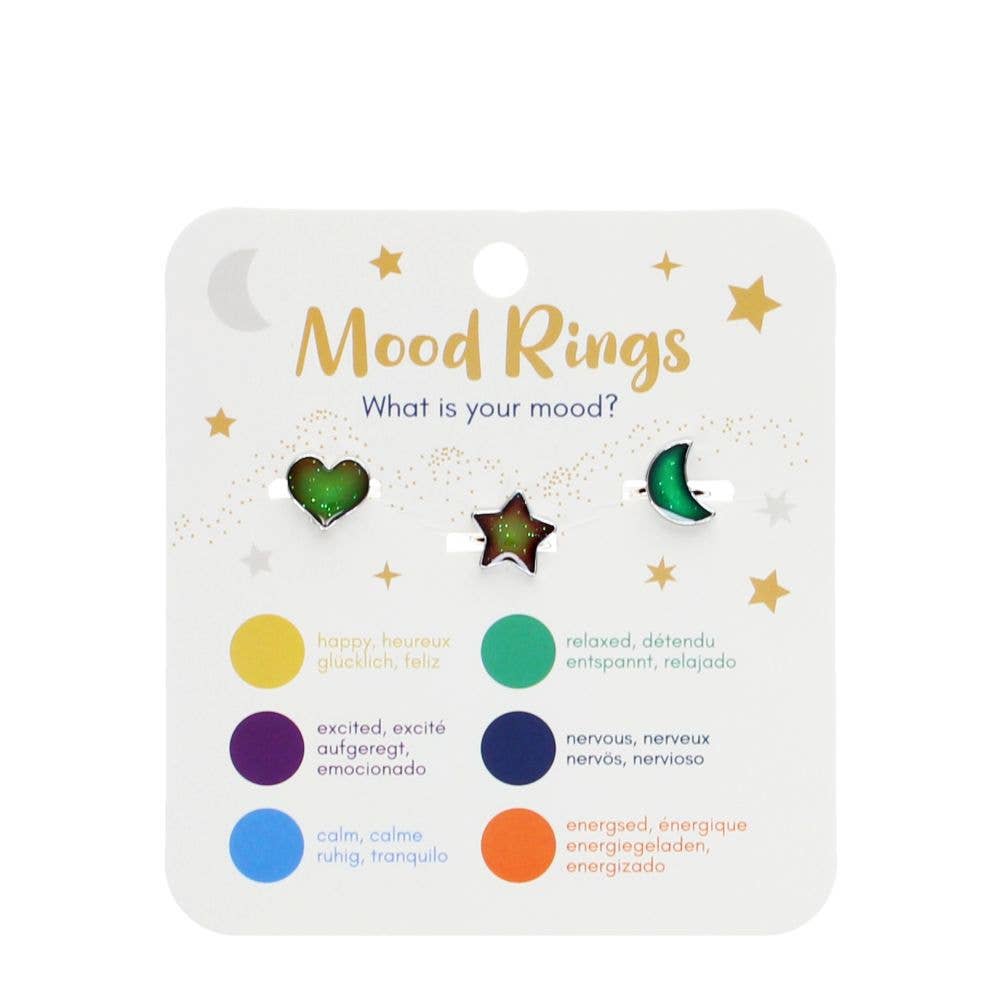 Glitter Rings - Mood Rings