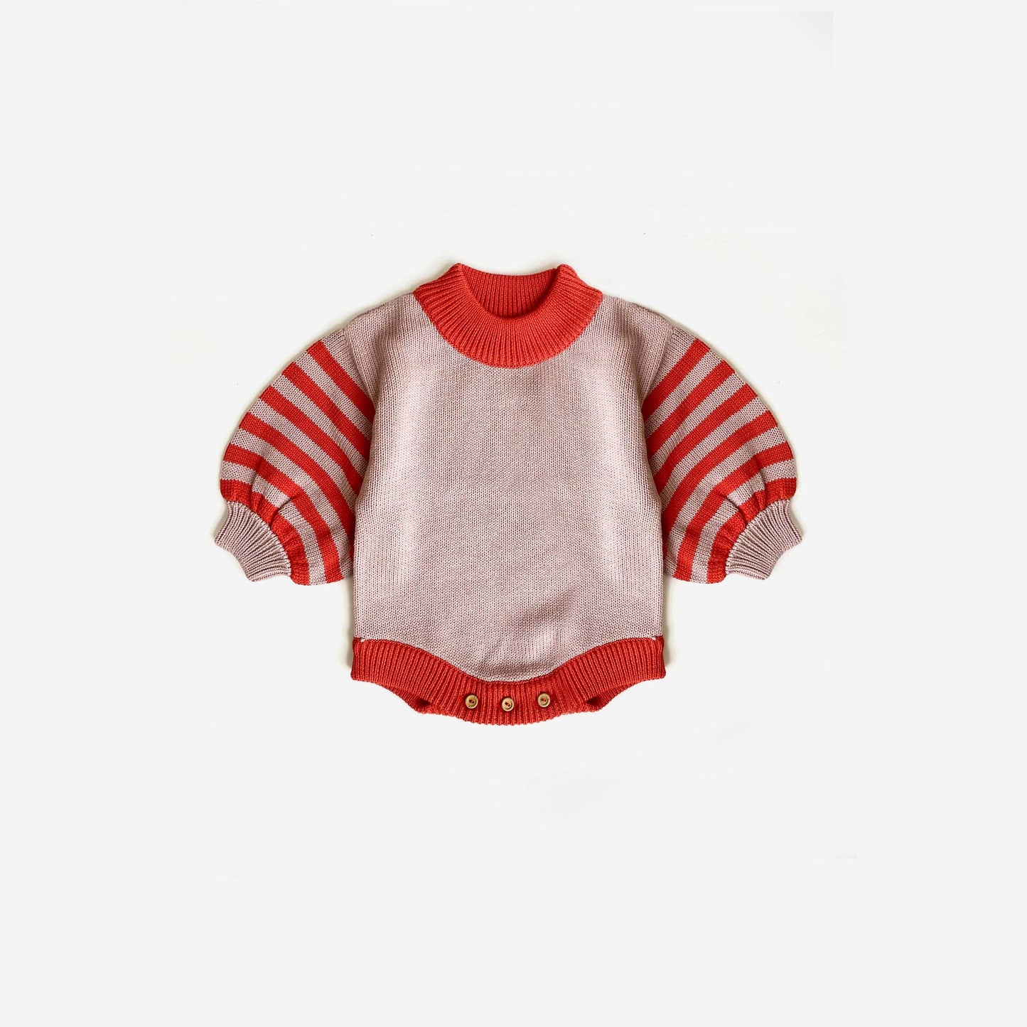 Organic Bubble Knit Romper