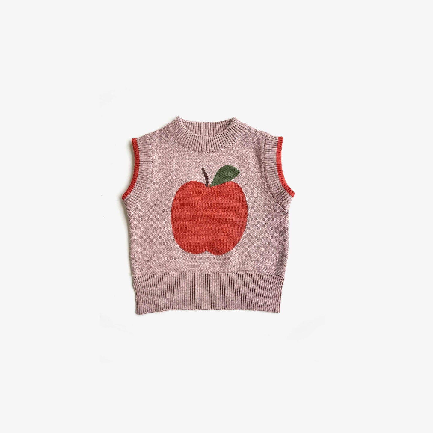 Organic Apple Knit Vest
