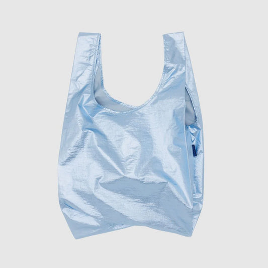 Baggu Standard Reusable Bag - Metallic Light Blue