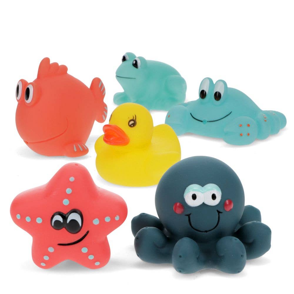 Bath Toys Set 6 - Aquatic