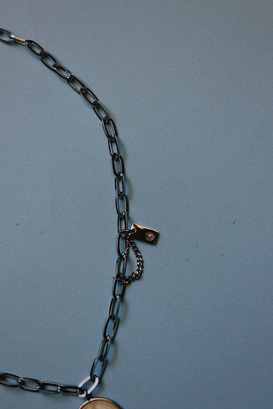 Traveller Charm Necklace - silver