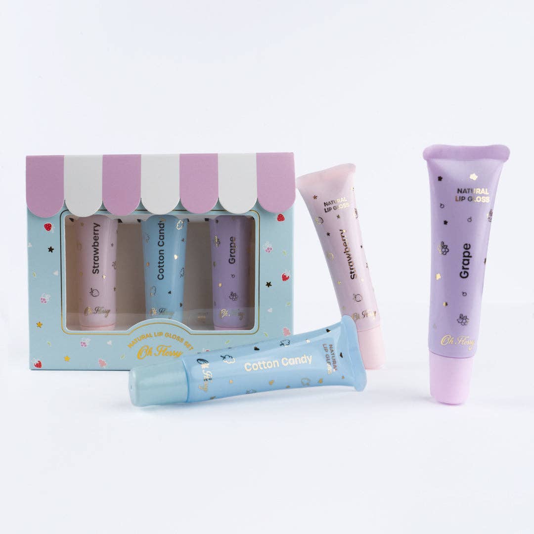 Oh Flossy Natural Lip Gloss Set