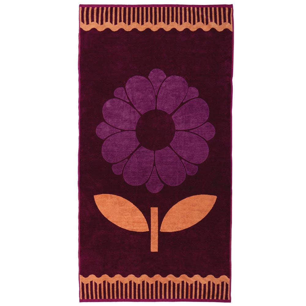 Jacquard Beach Towel - Dana