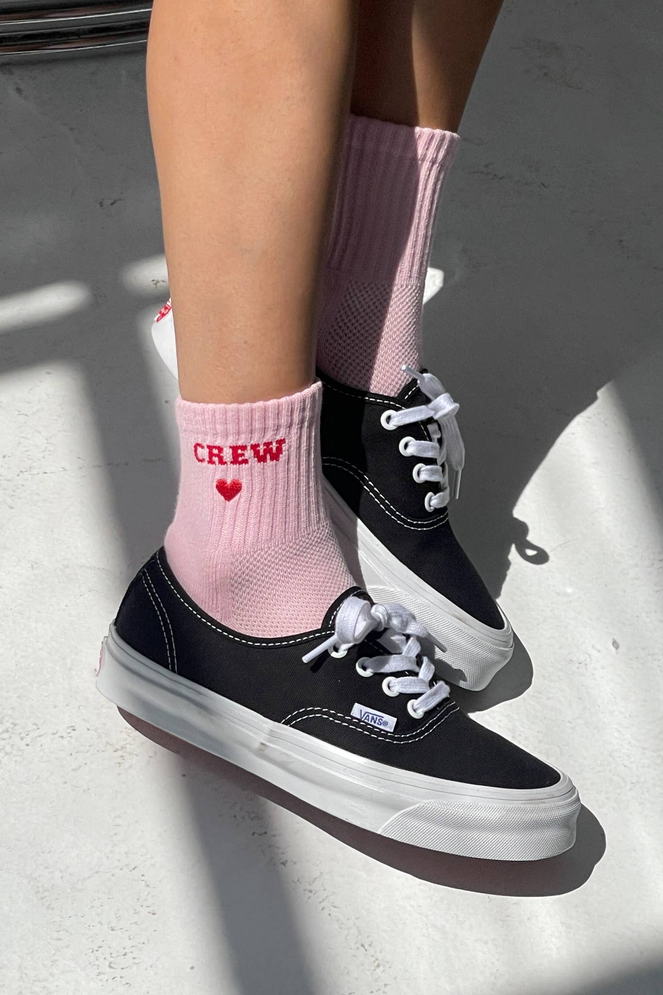 Le Bon Shoppe - Embroidered Crew Socks