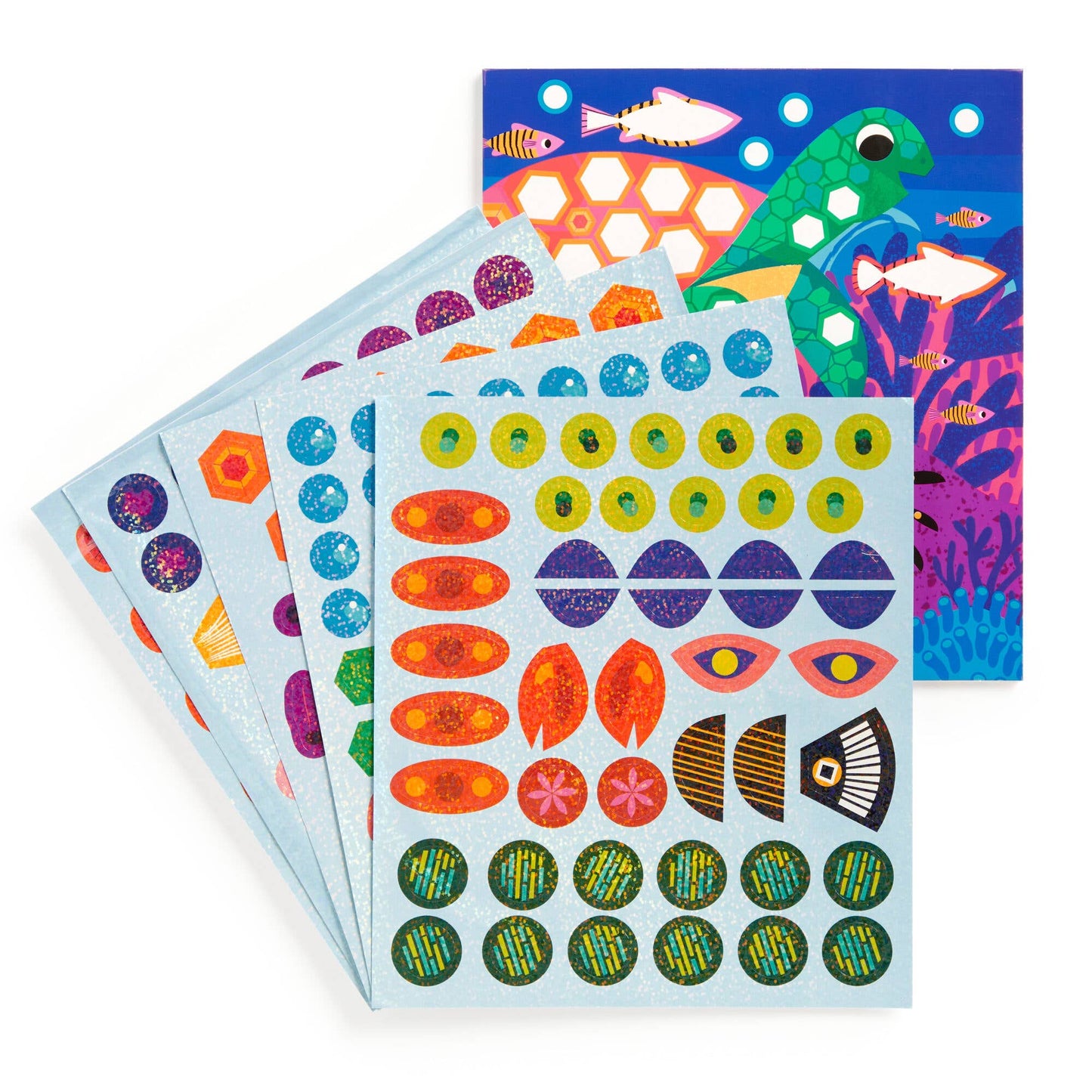 Sticker Sparkle Poster Kit - Ocean Life