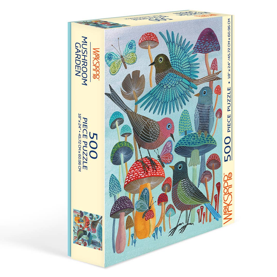 Mushroom Garden - 500 Pc Puzzle