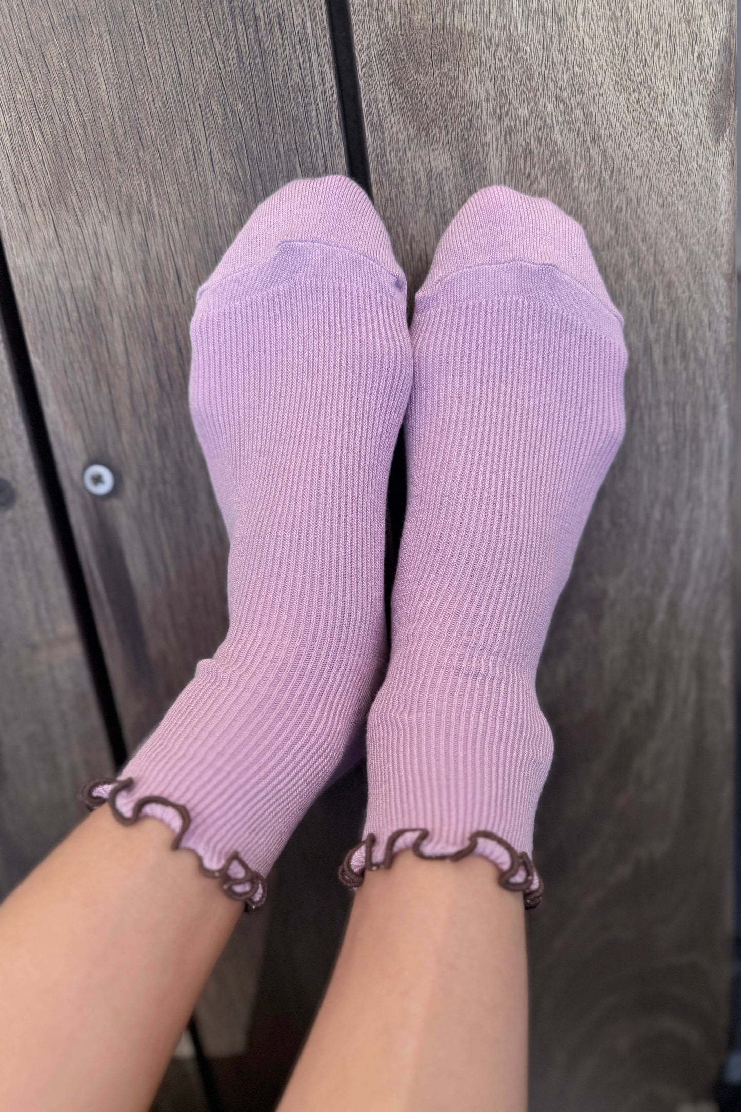 Le Bon Shoppe - The Petite Ruffled Modal Socks