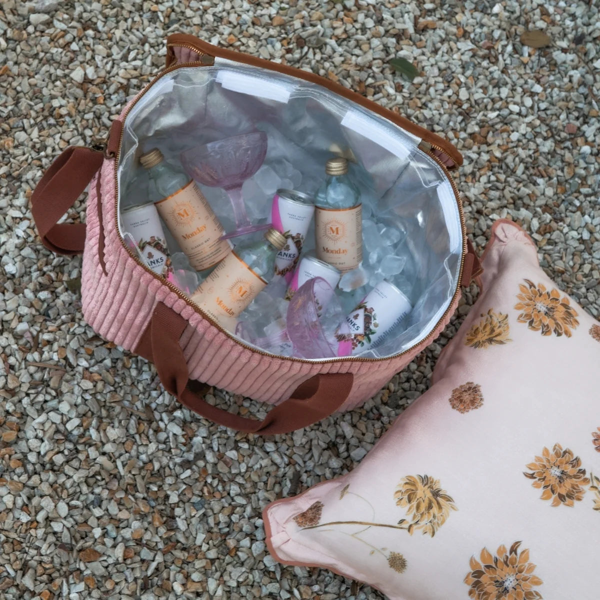 CORD COOLER BAG ORCHID - LARGE