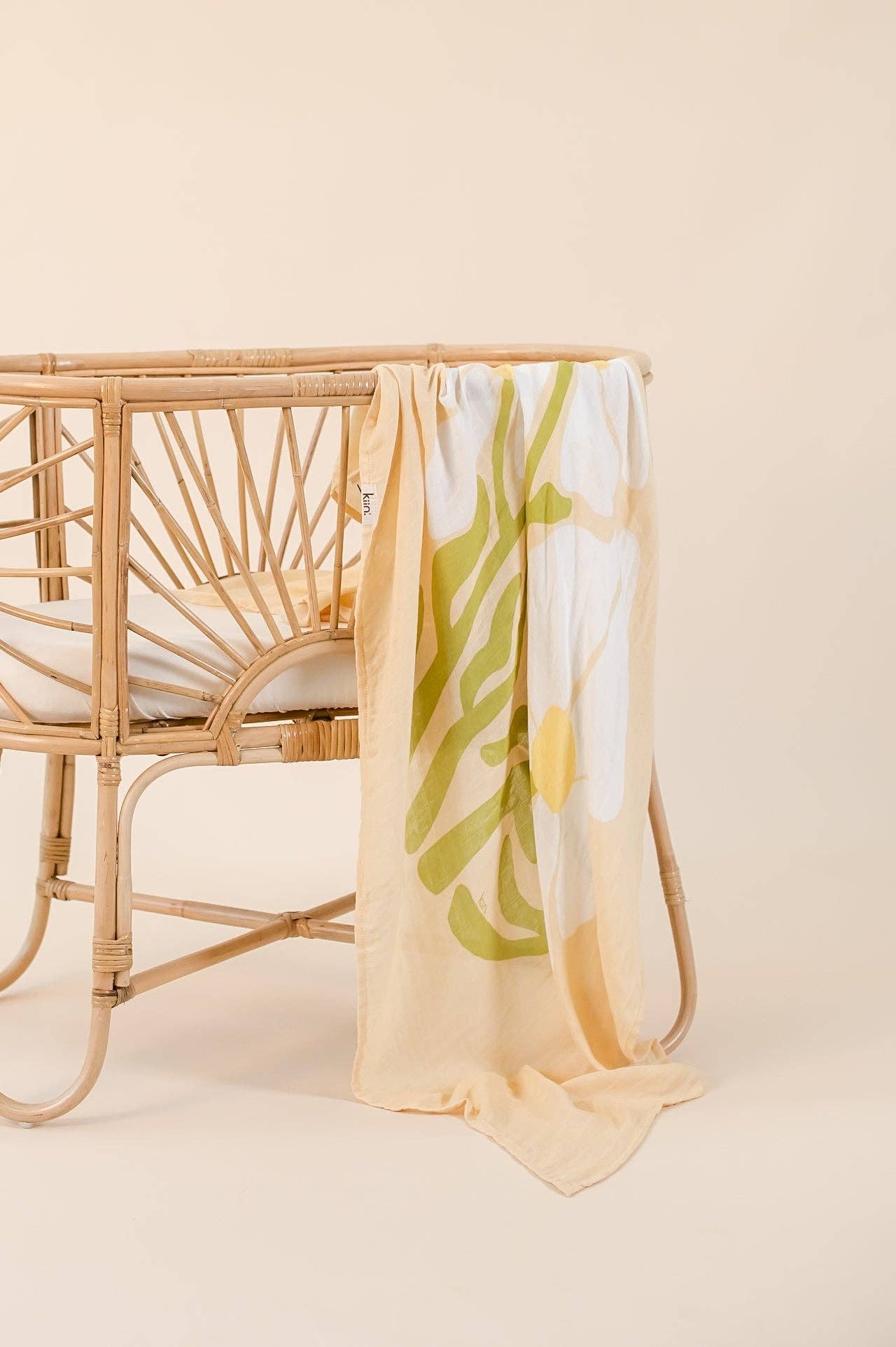 Kiin Baby - Organic Muslin Swaddle - Fleur (Limited Edition)