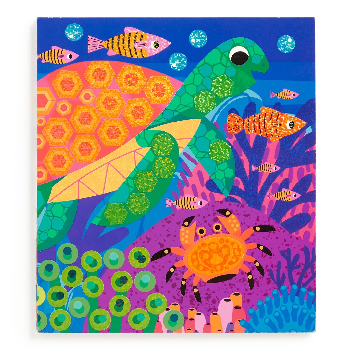 Sticker Sparkle Poster Kit - Ocean Life