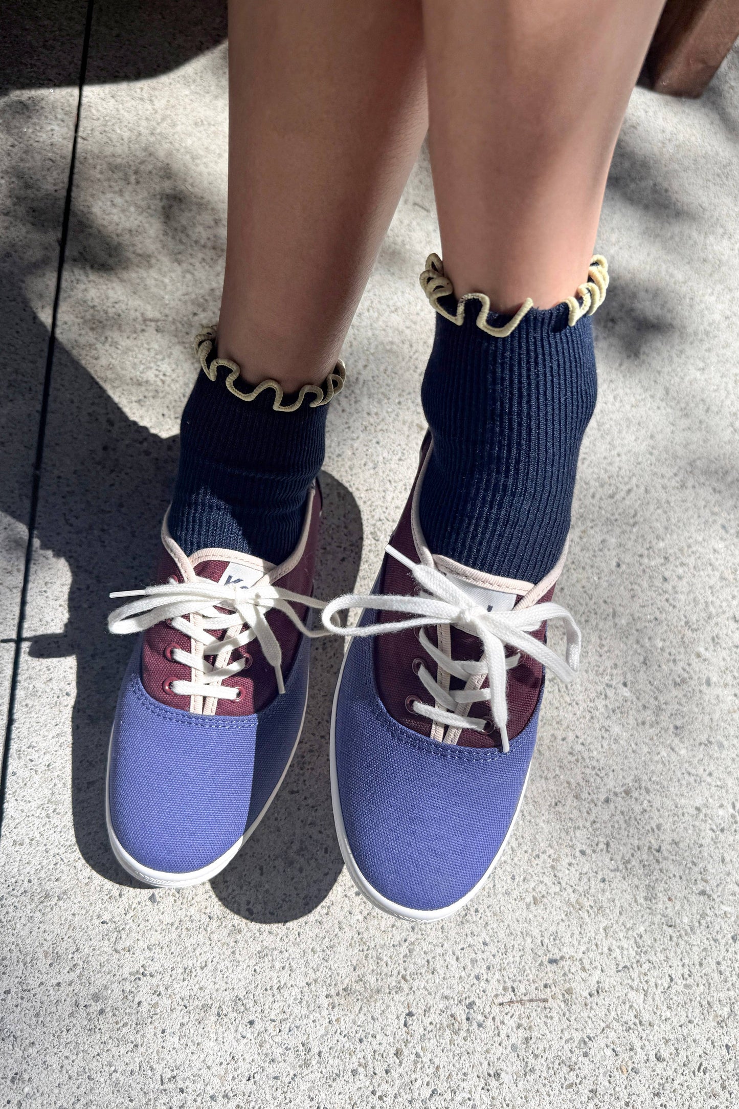 Le Bon Shoppe - The Petite Ruffled Modal Socks