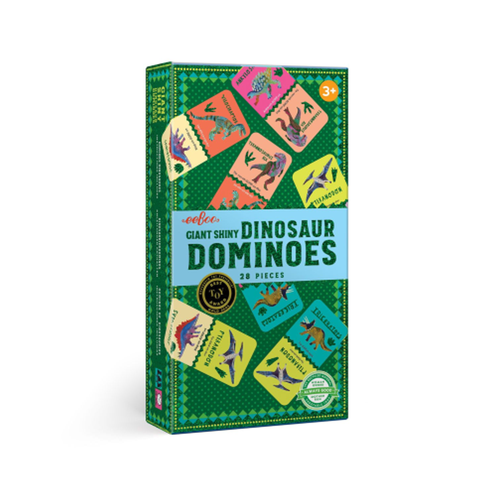 EeBoo Dominoes - Giant Shiny Dinosaur
