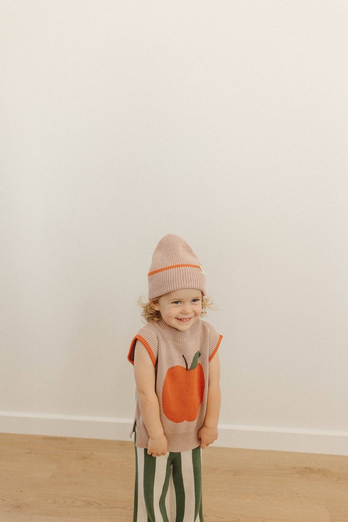Organic Apple Knit Vest