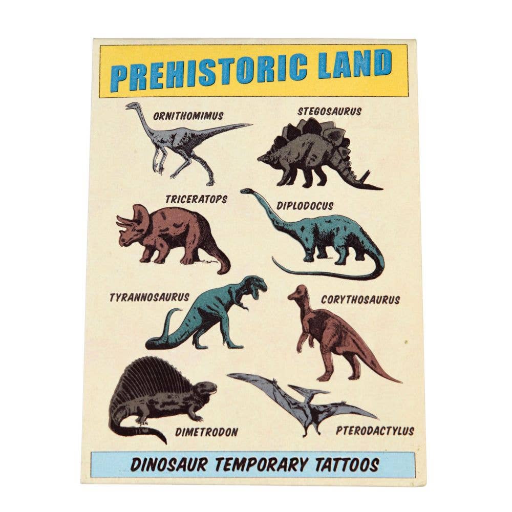 Rex London Temporary Tattoos - Prehistoric