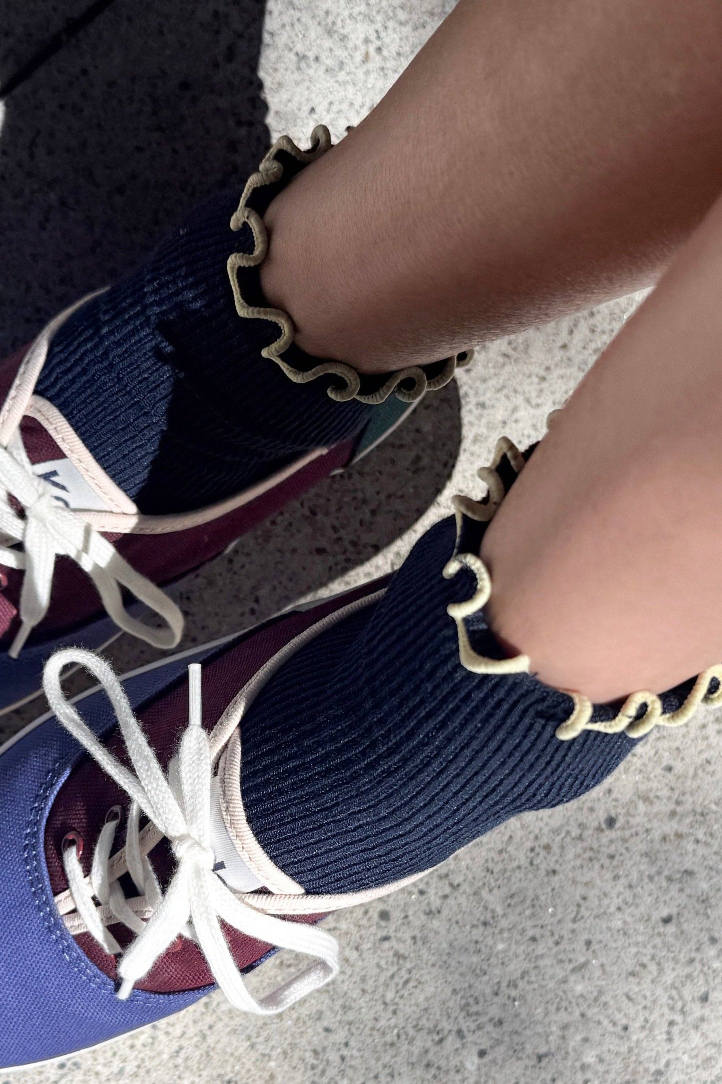 Le Bon Shoppe - The Petite Ruffled Modal Socks