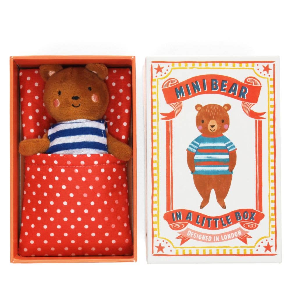 Rex London Mini Bear in a Little House
