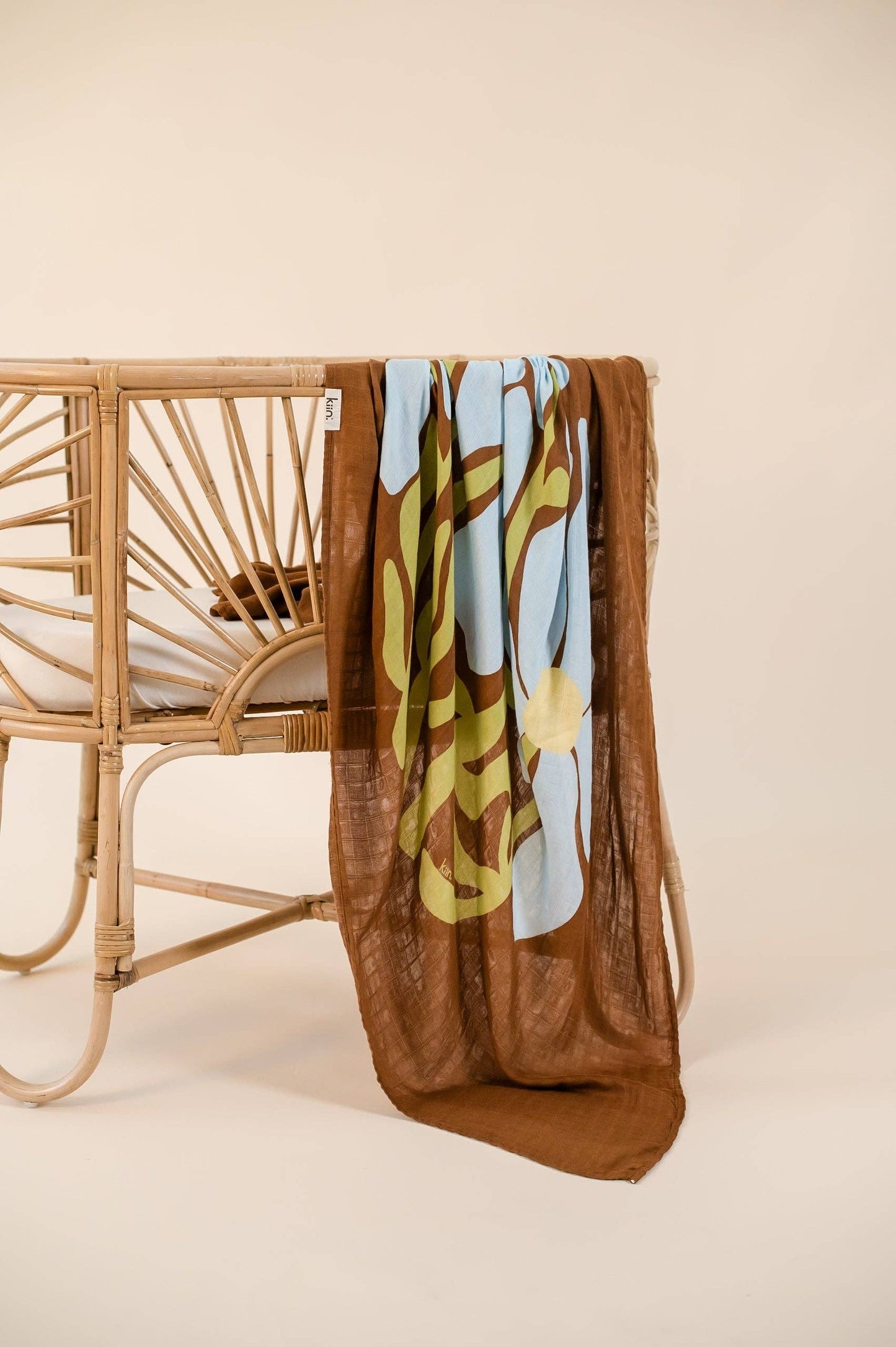 Kiin Baby - Organic Muslin Swaddle - Fleur (Limited Edition)