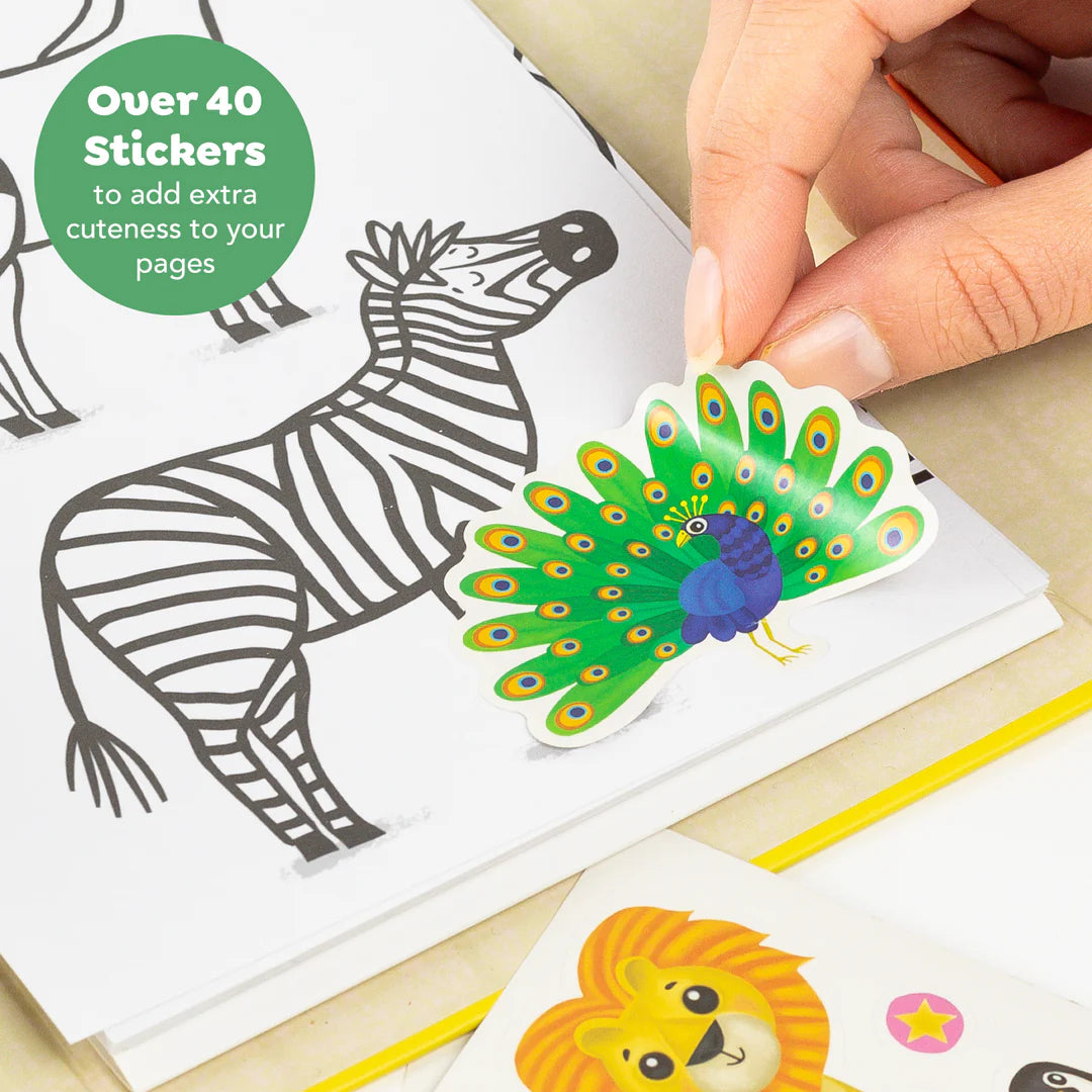 Colouring Set - Zoo