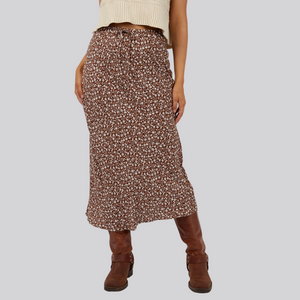 Tallows Floral Maxi Skirt