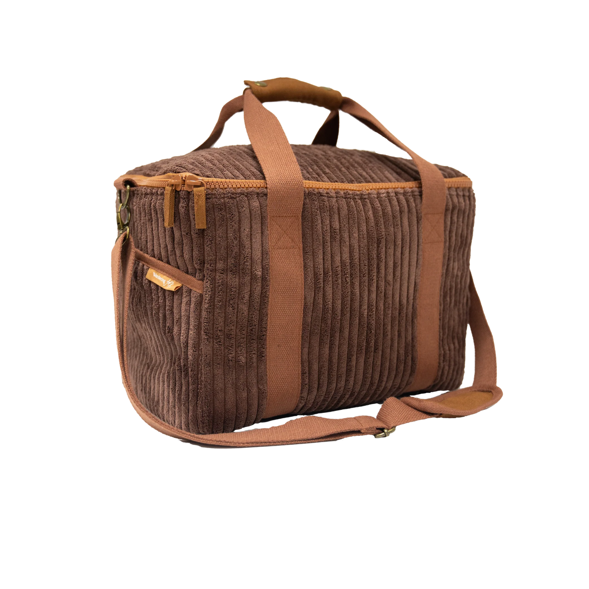 CORD COOLER BAG CHOCOLATE - LARGE