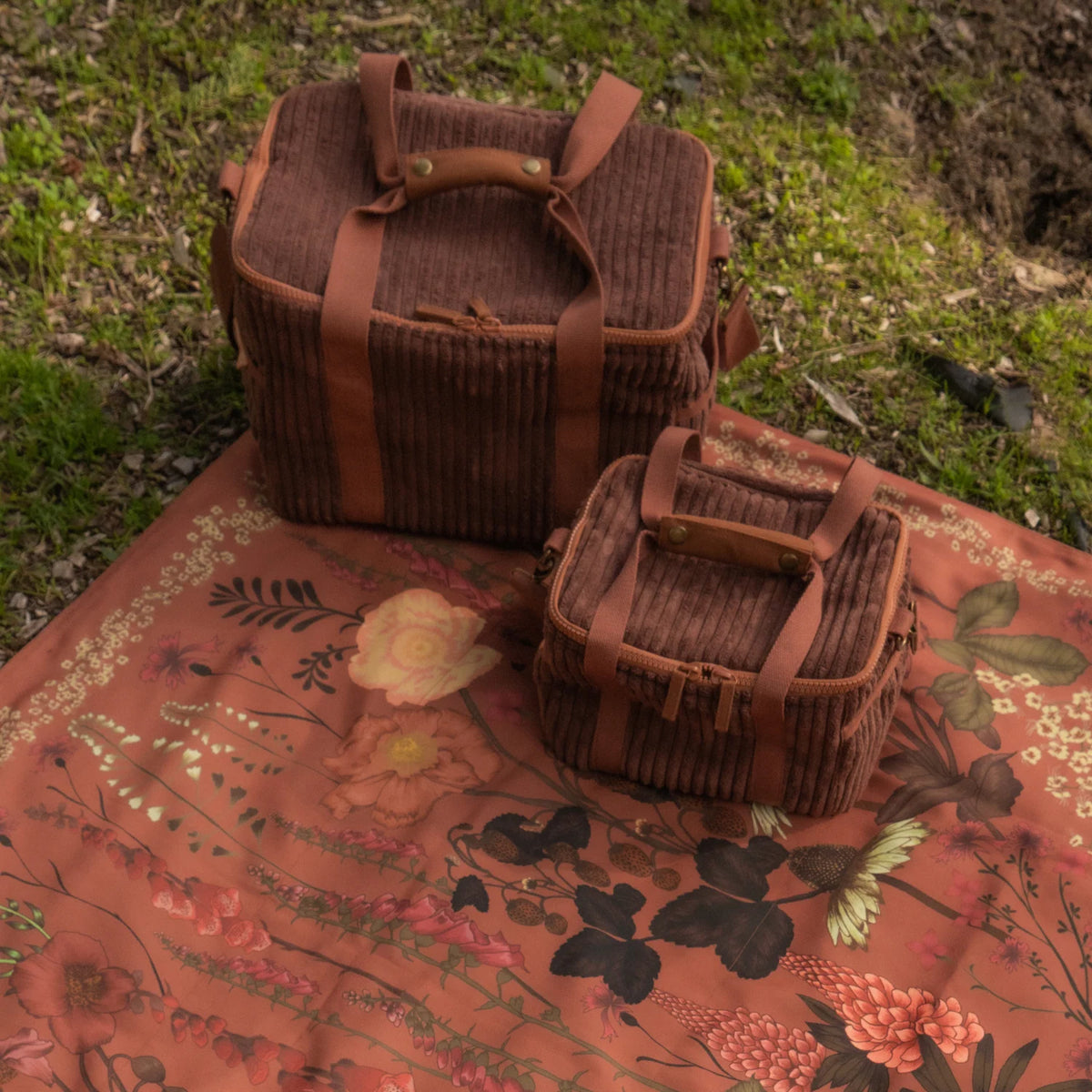 CORD COOLER BAG CHOCOLATE - MINI