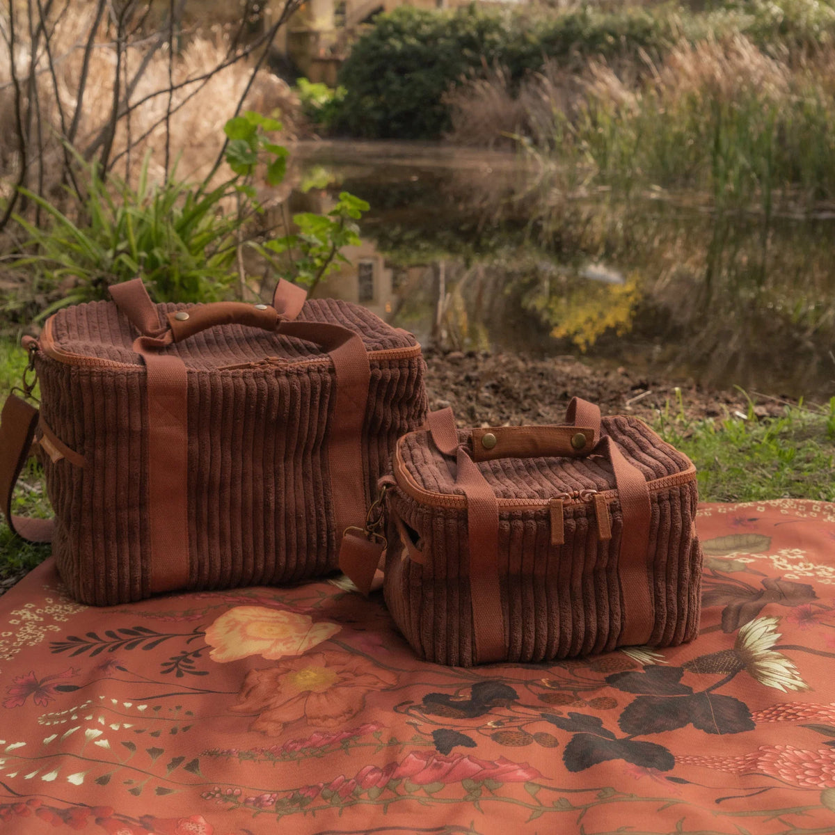 CORD COOLER BAG CHOCOLATE - MINI