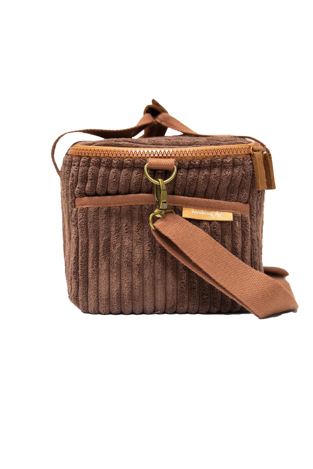 CORD COOLER BAG CHOCOLATE - MINI