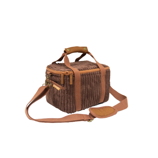CORD COOLER BAG CHOCOLATE - MINI