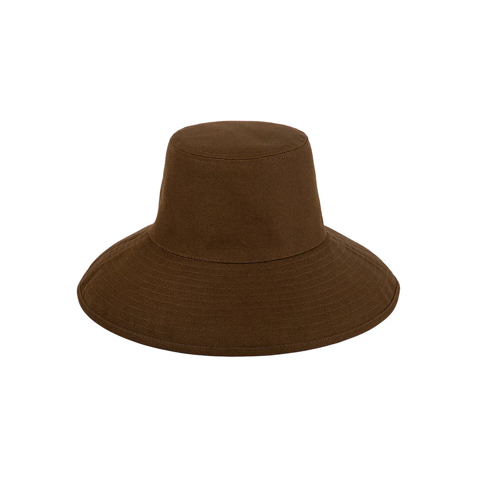 HOLIDAY BUCKET - BROWN CANVAS