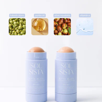 Butta Block Mineral Tinted SPF50+ Sunscreen Balm