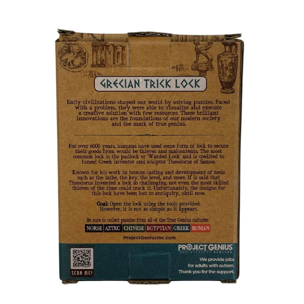 Project Genius - Greek Trick Lock