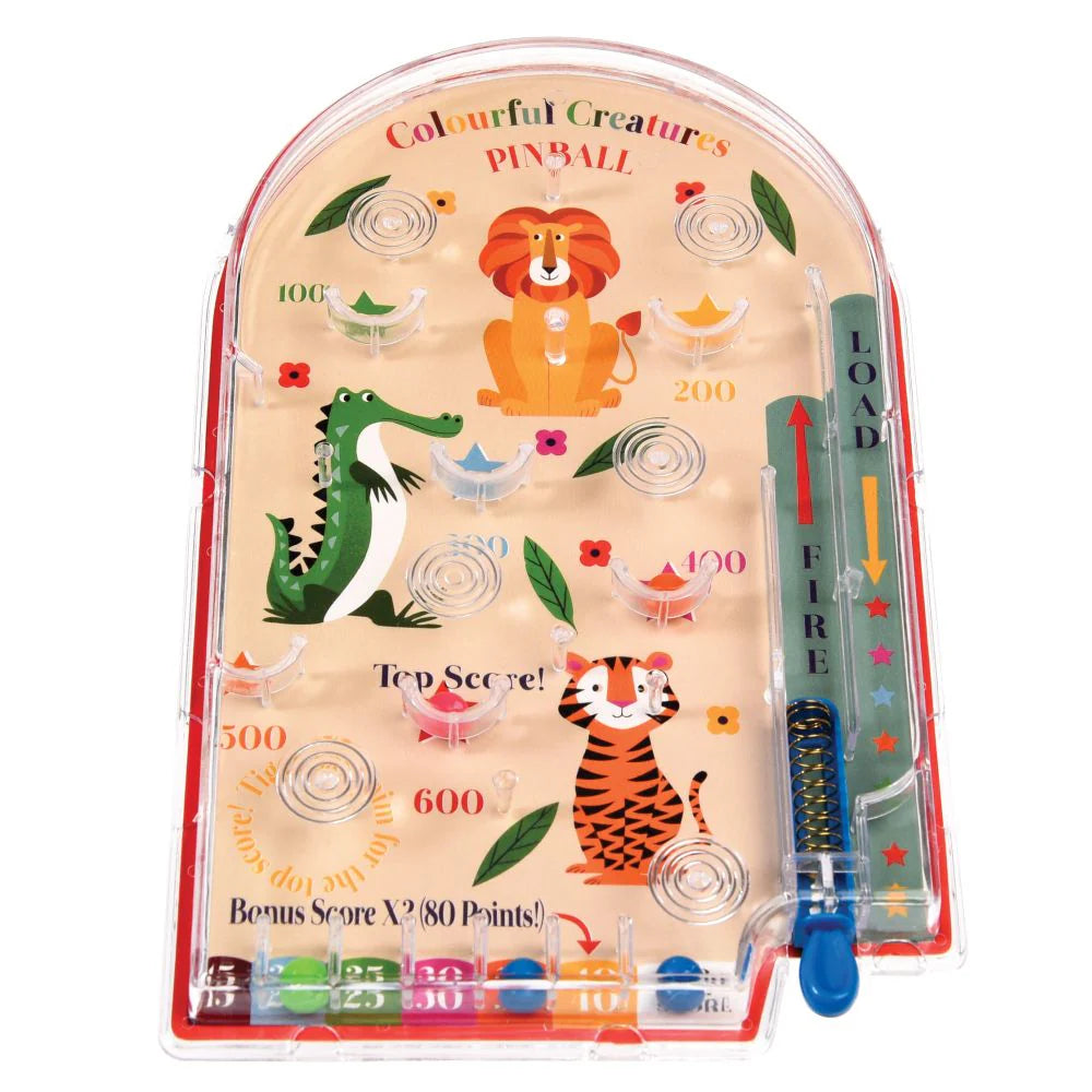 Pinball Game - Colourful Creatures