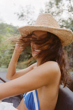 RAFFIA COWBOY HAT