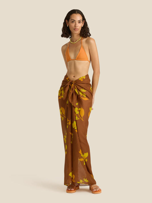 SQUARE PAREO | TULP CAROB
