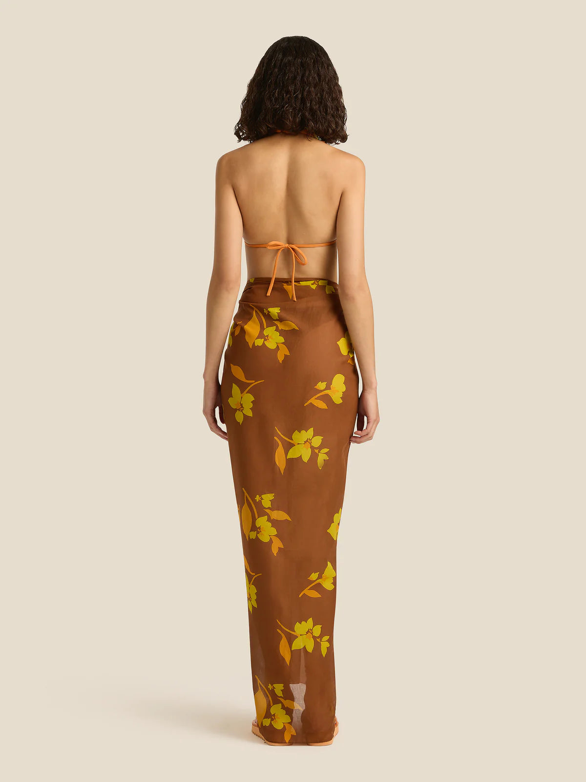 SQUARE PAREO | TULP CAROB