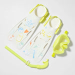 Kids Snorkel Set - The Sea Kids Yellow