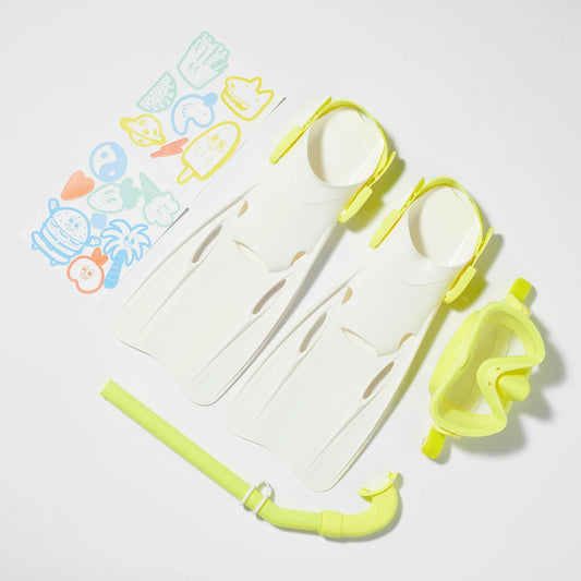 Kids Snorkel Set - The Sea Kids Yellow