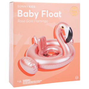 Baby Float Rose Gold Flamingo