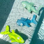 Salty the Shark Dive Buddies - Aqua Neon Yellow Set of 3