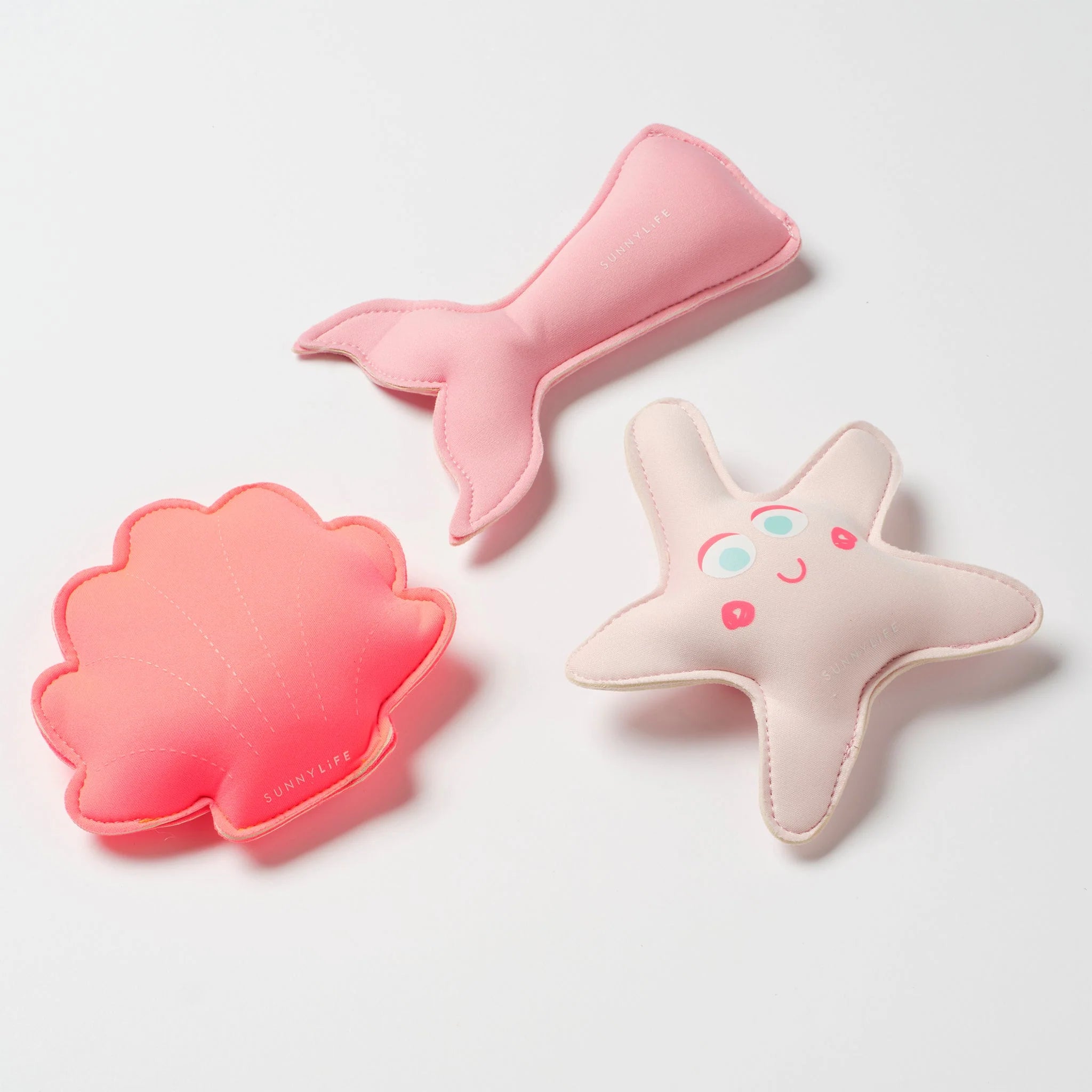 Melody the Mermaid Dive Buddies - Neon Strawberry Set of 3