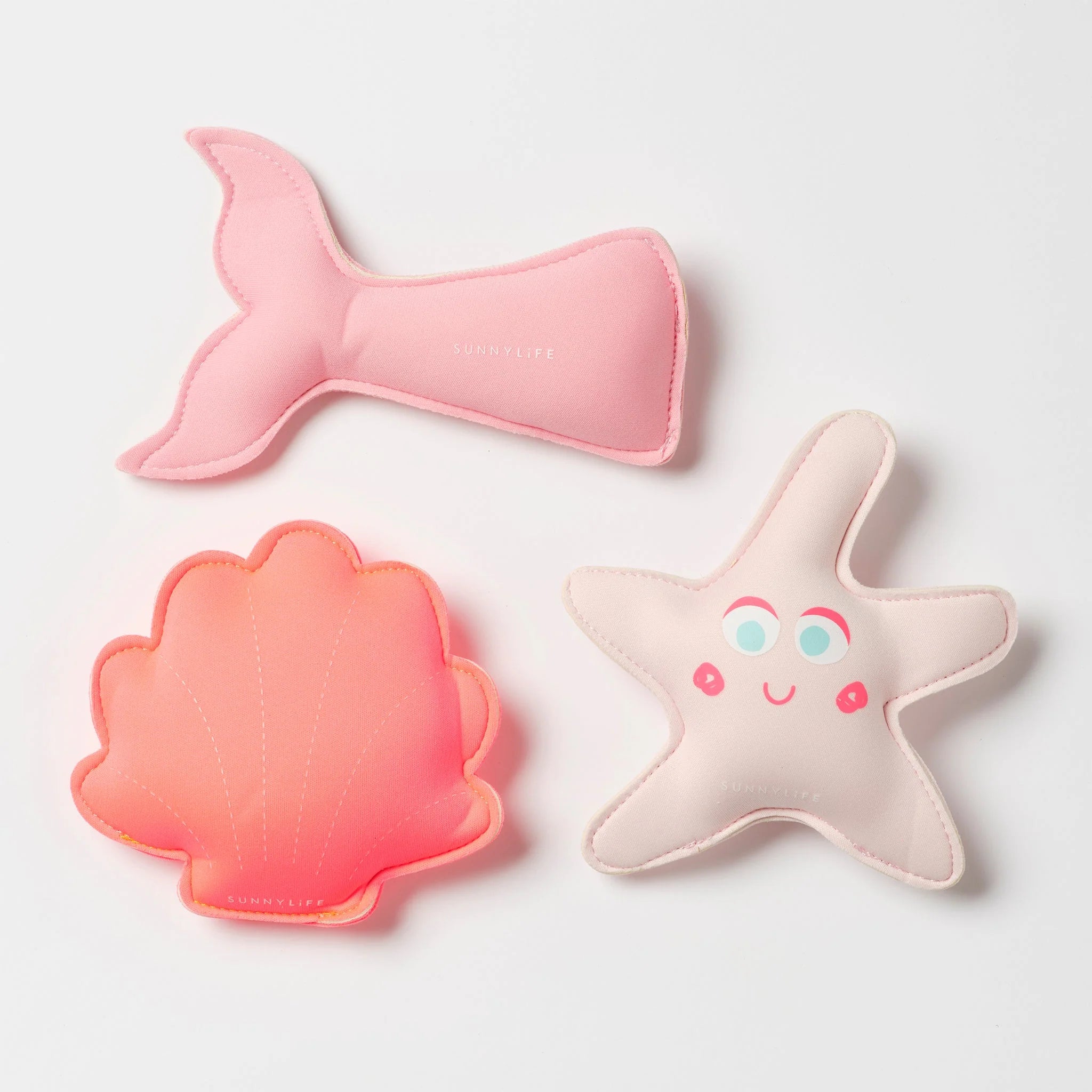 Melody the Mermaid Dive Buddies - Neon Strawberry Set of 3