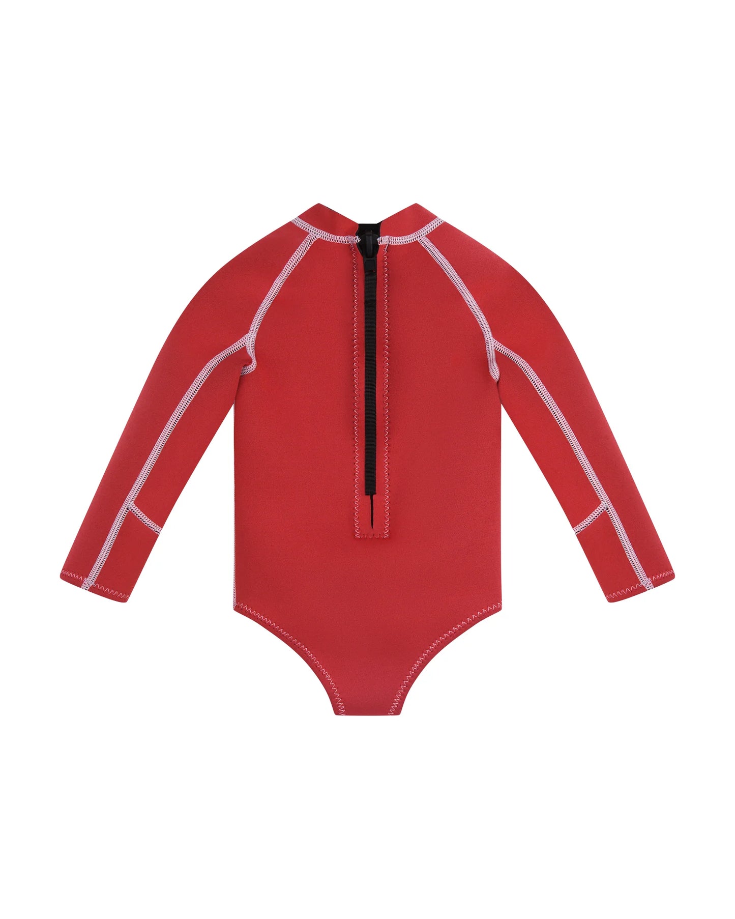 Long Sleeve Paddle Suit - Tomato /Powder Pink