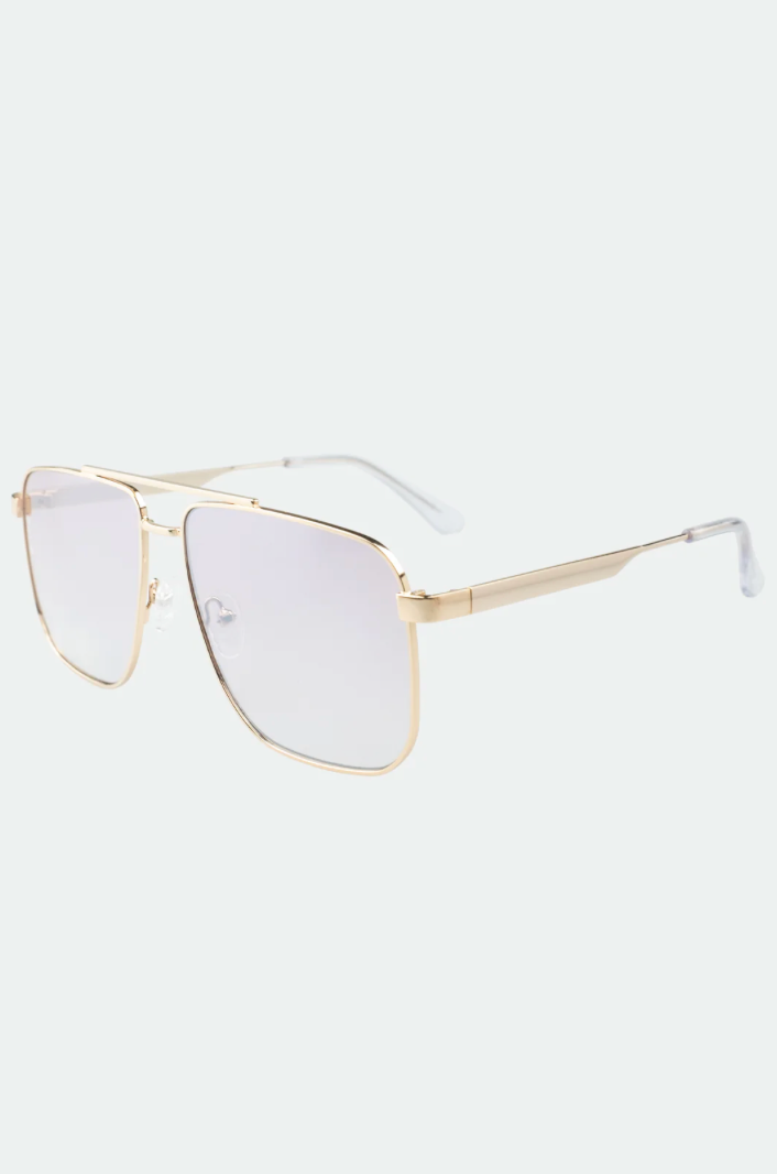 SORRENTO SUNGLASSES - GOLD/PINK